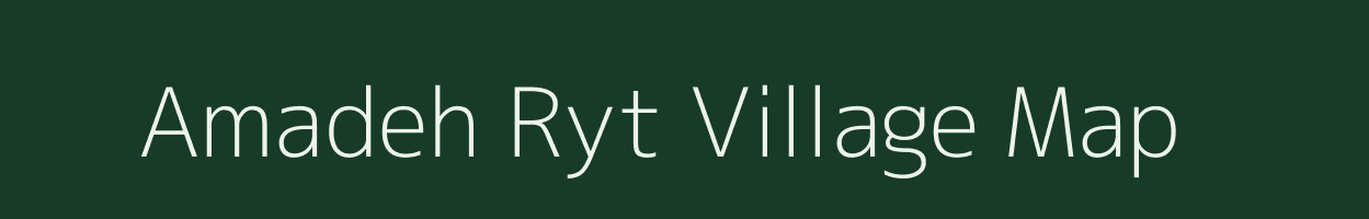 Amadeh Ryt village map in Madhya Pradesh
