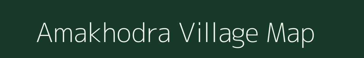 Amakhodra village map in Chhattisgarh