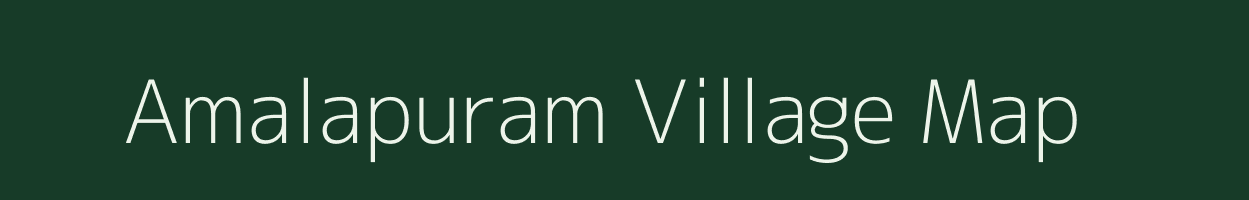 Amalapuram village map in Andhra Pradesh