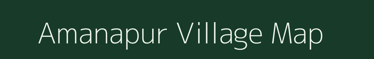 Amanapur village map in Maharashtra