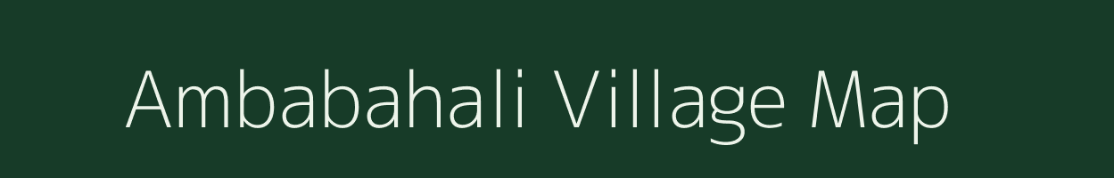 Ambabahali village map in Odisha