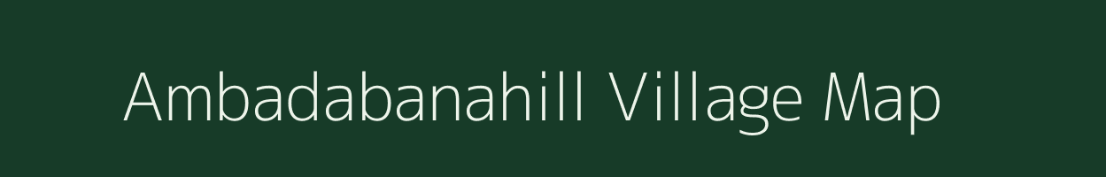 Ambadabanahill village map in Odisha