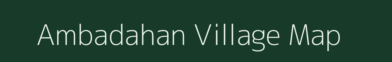 Ambadahan village map in Odisha