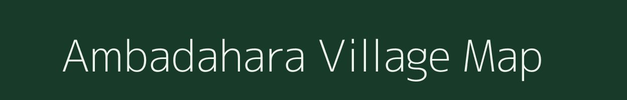 Ambadahara village map in Odisha