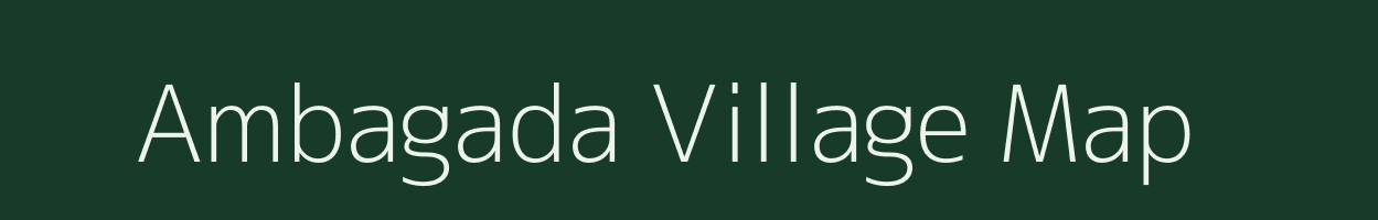 Ambagada village map in Odisha