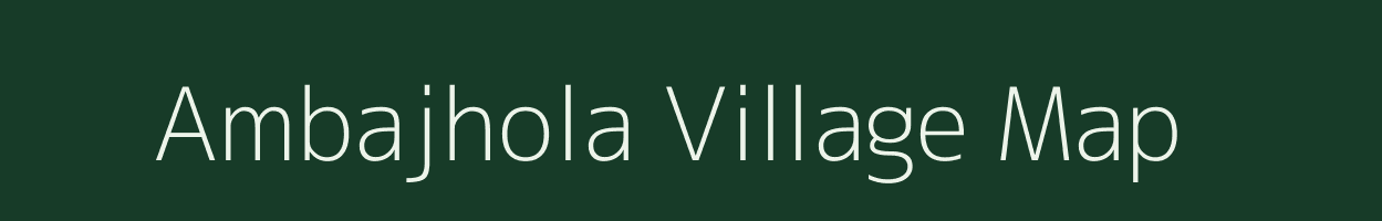 Ambajhola village map in Odisha