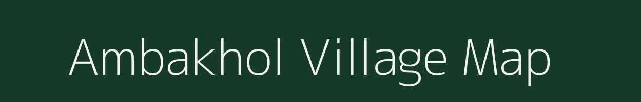 Ambakhol village map in Odisha