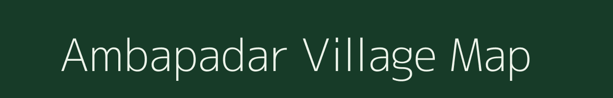 Ambapadar village map in Odisha