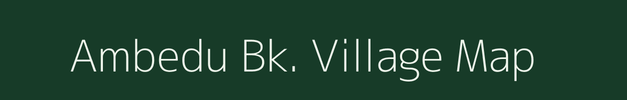 Ambedu Bk. village map in Maharashtra