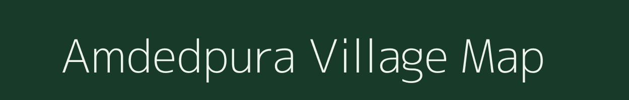 Amdedpura village map in Rajasthan