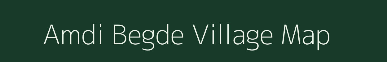 Amdi Begde village map in Maharashtra