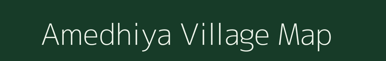 Amedhiya village map in Madhya Pradesh