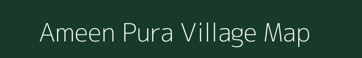 Ameen Pura village map in Rajasthan