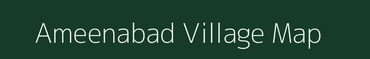 Ameenabad village map in Andhra Pradesh