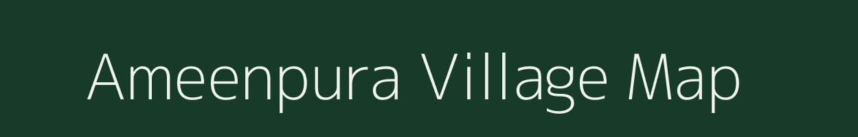 Ameenpura village map in Rajasthan