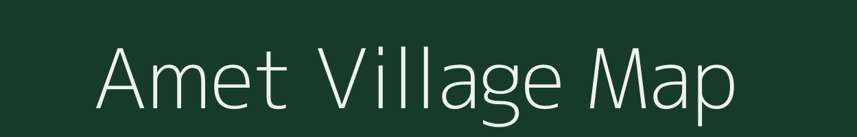 Amet village map in Madhya Pradesh