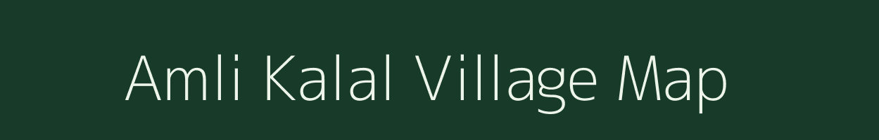 Amli Kalal village map in Rajasthan