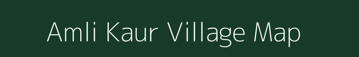 Amli Kaur village map in Uttar Pradesh