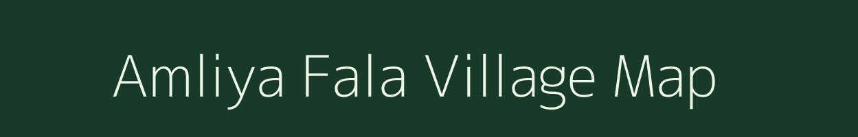 Amliya Fala village map in Rajasthan
