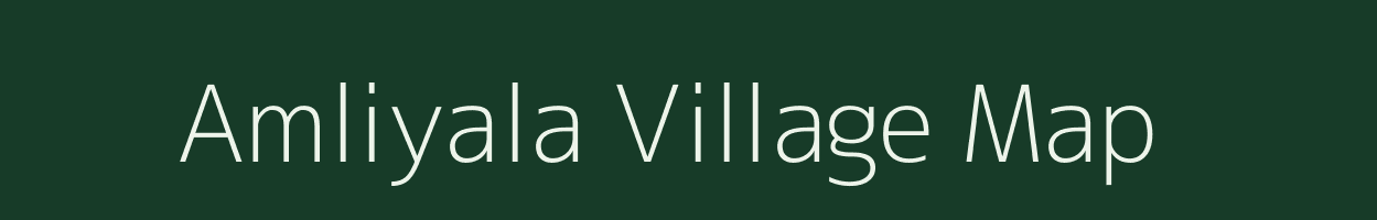 Amliyala village map in Rajasthan