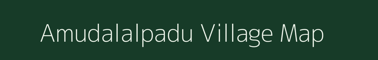 Amudalalpadu village map in Andhra Pradesh