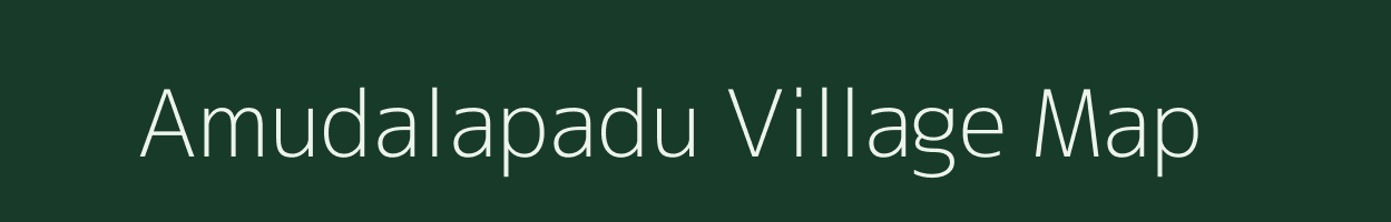 Amudalapadu village map in Andhra Pradesh