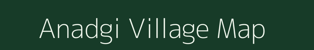 Anadgi village map in Karnataka