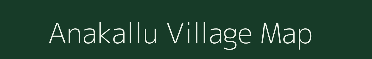 Anakallu village map in Karnataka