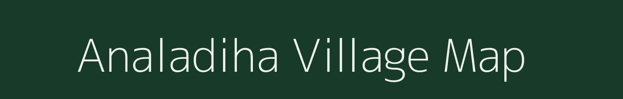 Analadiha village map in Odisha