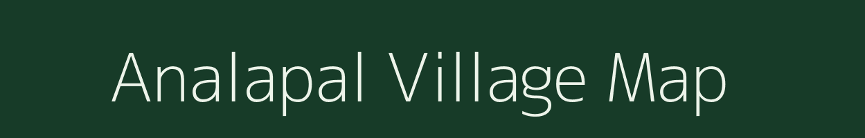 Analapal village map in Odisha