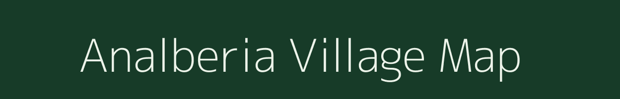 Analberia village map in West Bengal