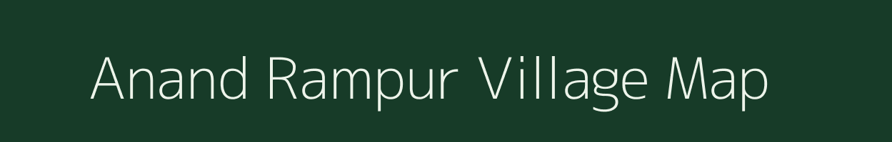 Anand Rampur village map in Uttar Pradesh