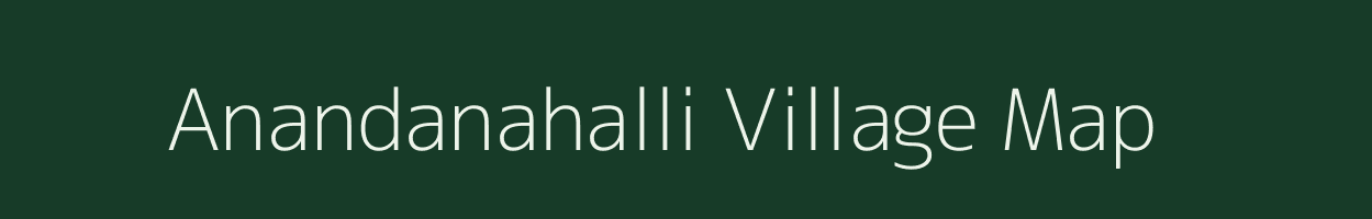 Anandanahalli village map in Karnataka