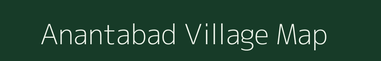 Anantabad village map in Odisha