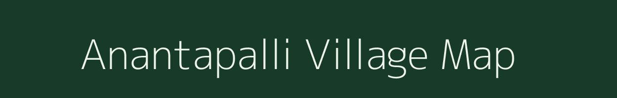 Anantapalli village map in Odisha