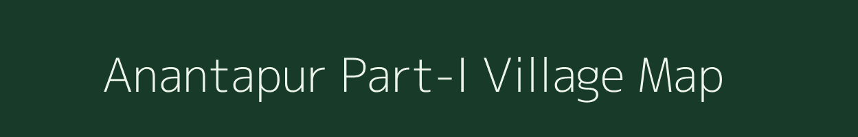 Anantapur Part-I village map in West Bengal