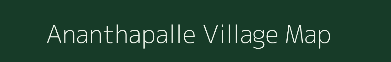 Ananthapalle village map in Andhra Pradesh