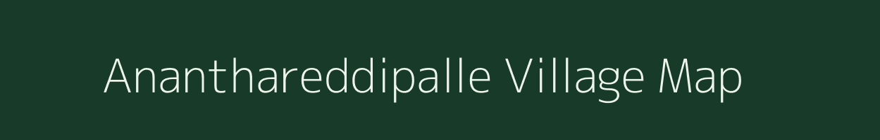 Ananthareddipalle village map in Andhra Pradesh