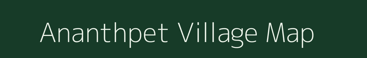 Ananthpet village map in Andhra Pradesh