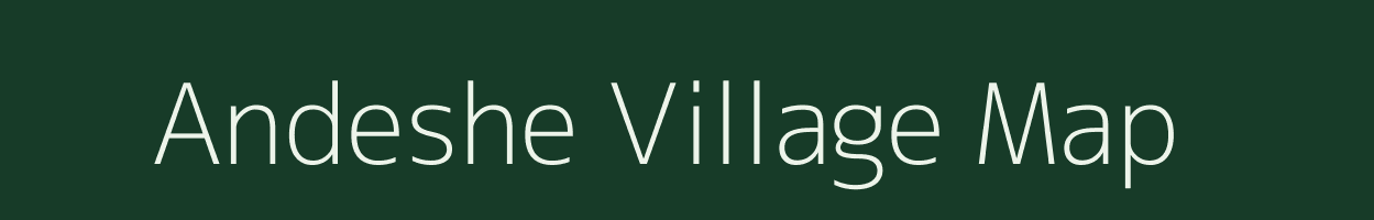 Andeshe village map in Maharashtra