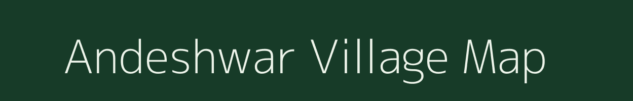 Andeshwar village map in Rajasthan