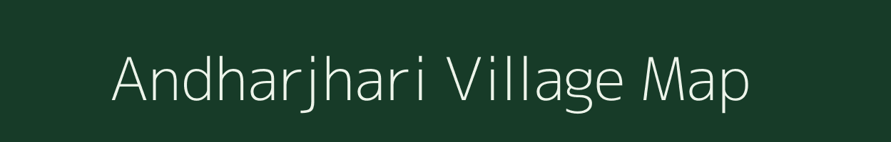 Andharjhari village map in Odisha