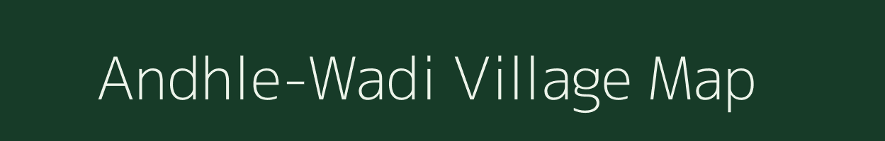 Andhle-Wadi village map in Maharashtra