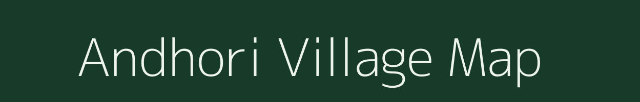 Andhori village map in Maharashtra