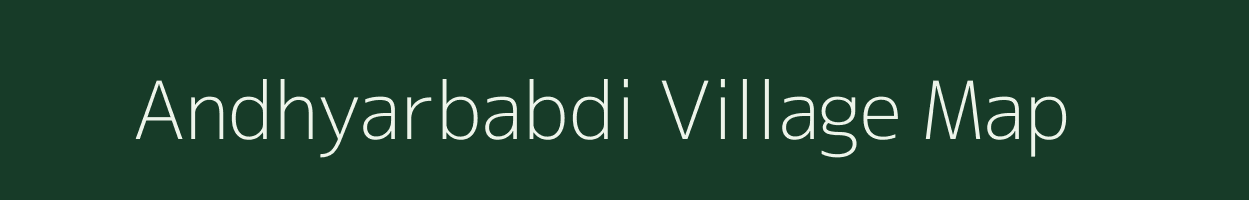 Andhyarbabdi village map in Madhya Pradesh