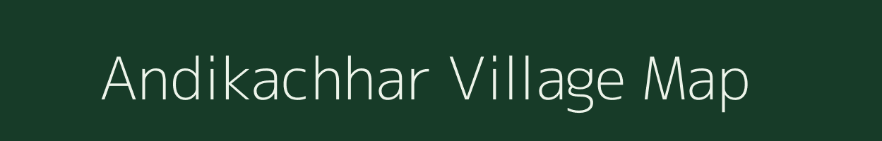 Andikachhar village map in Chhattisgarh