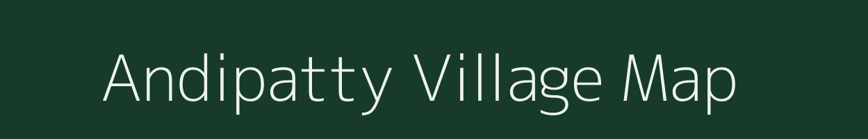 Andipatty village map in Tamil Nadu