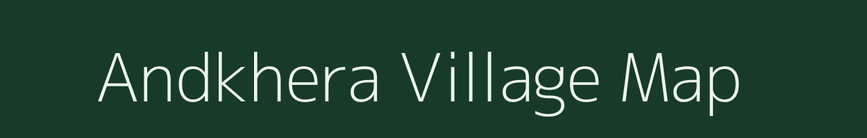 Andkhera village map in Uttar Pradesh