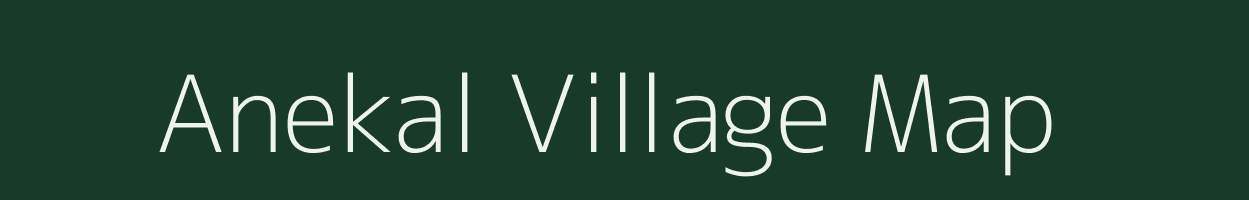 Anekal village map in Karnataka