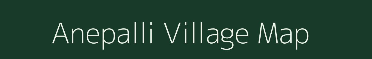 Anepalli village map in Karnataka